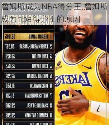 詹姆斯成为NBA得分王,詹姆斯成为nba得分王的原因