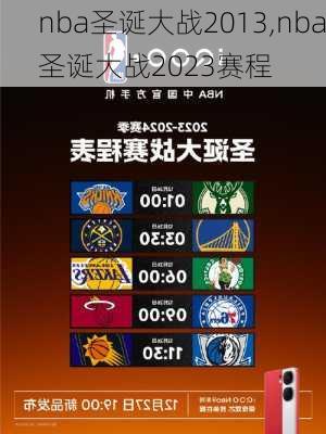 nba圣诞大战2013,nba圣诞大战2023赛程