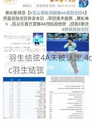 羽生结弦4A未被认定,4cc羽生结弦